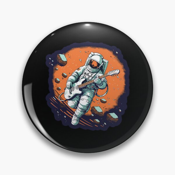 Item preview, Astronaut With Guitar Space Guitarist designed and sold by titanosdesign.