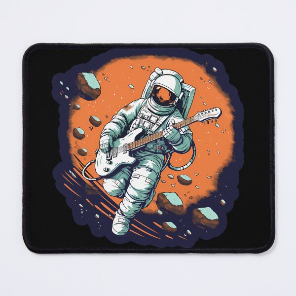 Item preview, Astronaut With Guitar Space Guitarist designed and sold by titanosdesign.