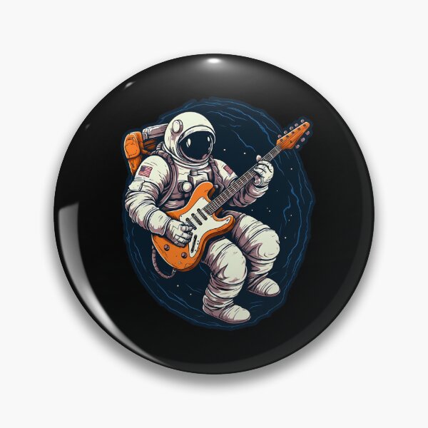 Item preview, Astronaut With Guitar Space Guitarist designed and sold by titanosdesign.