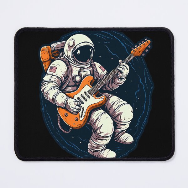 Item preview, Astronaut With Guitar Space Guitarist designed and sold by titanosdesign.