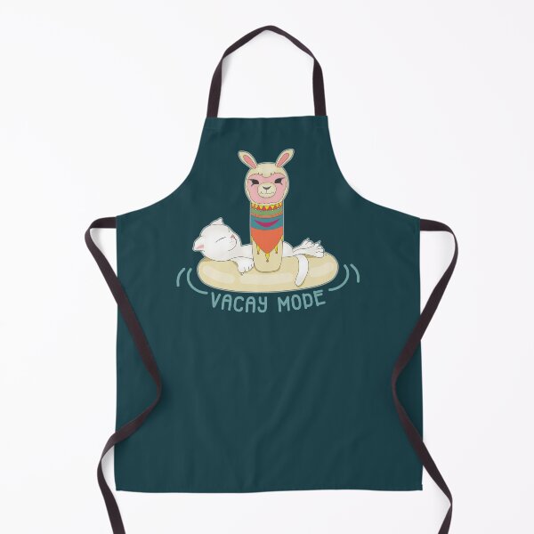 Item preview, Cat Vacay Mode with Llama designed and sold by ViewerEqualsPhoton.