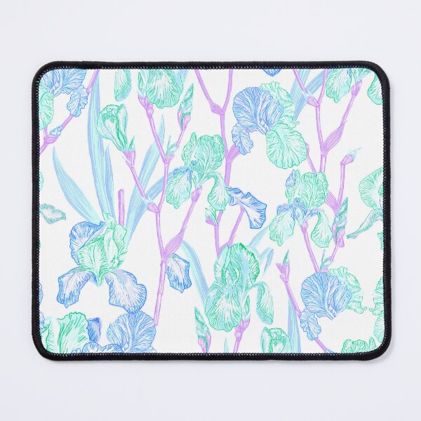Item preview,  Admired Iris Seafoam  designed and sold by Fabricatemyart.