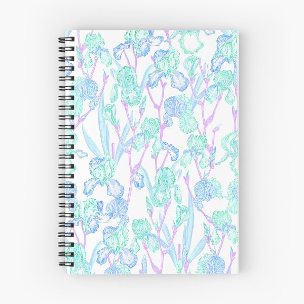 Item preview,  Admired Iris Seafoam  designed and sold by Fabricatemyart.