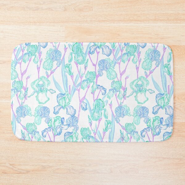 Item preview,  Admired Iris Seafoam  designed and sold by Fabricatemyart.