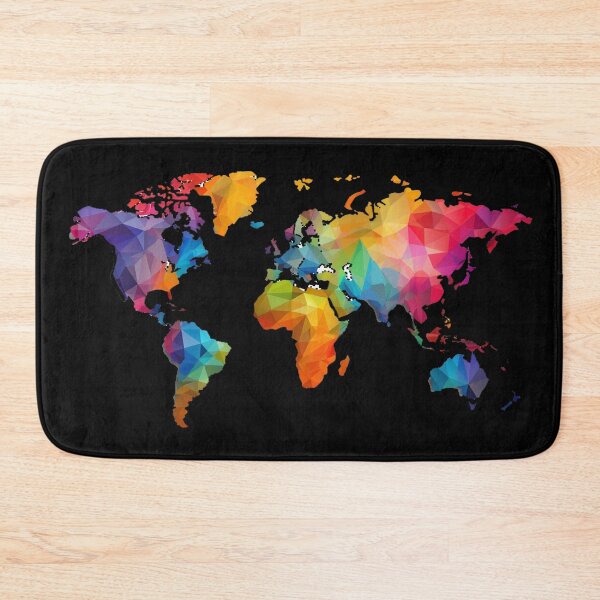 Item preview, Colour World Map designed and sold by WOYEJun.