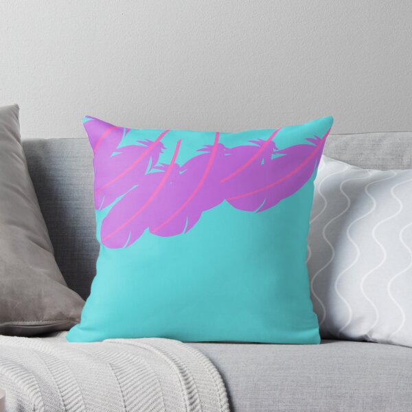 Aperçu de l'œuvre Plumes violettes, magenta, turquoise et roses créée et vendue par KeruPo.