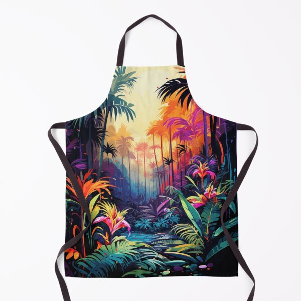 Item preview, A Pop Art Travel Print of the Amazon Rainforest - Brazil designed and sold by StudioRedKoala.