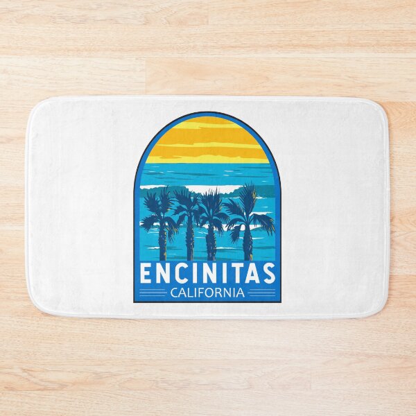 Item preview, Encinitas California Travel Art Emblem designed and sold by KrisSidDesigns.