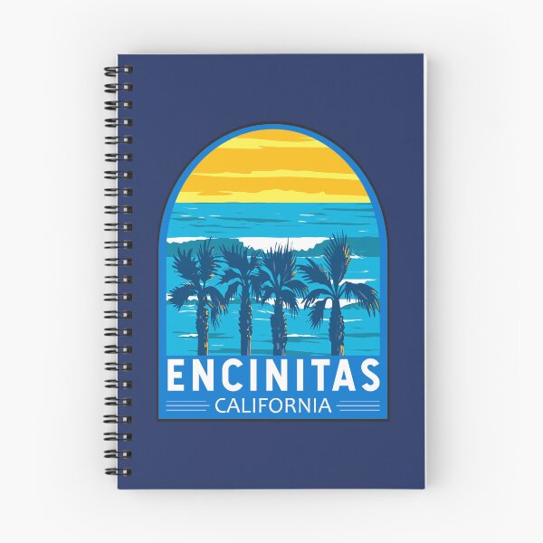 Item preview, Encinitas California Travel Art Emblem designed and sold by KrisSidDesigns.