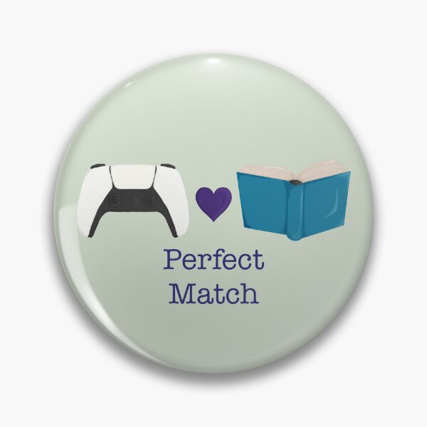 Item preview, Gamer and Reader- Perfect Match PlayStation designed and sold by ChelsDesignShop.