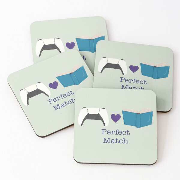 Item preview, Gamer and Reader- Perfect Match PlayStation designed and sold by ChelsDesignShop.