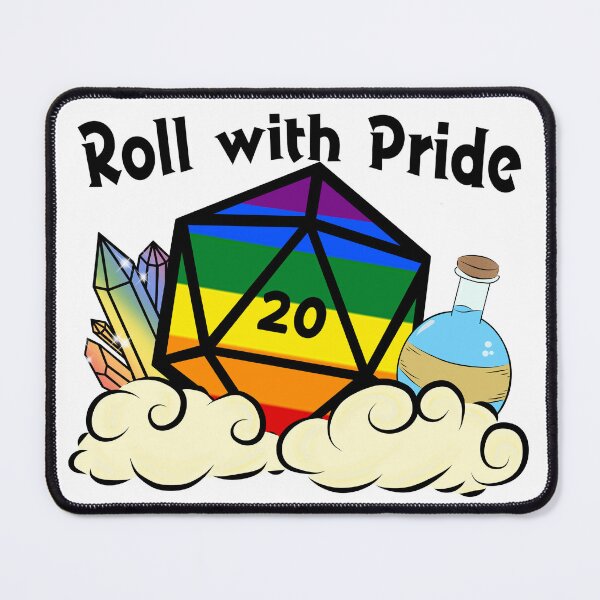 Item preview, Roll with Pride designed and sold by GeekySpooks.