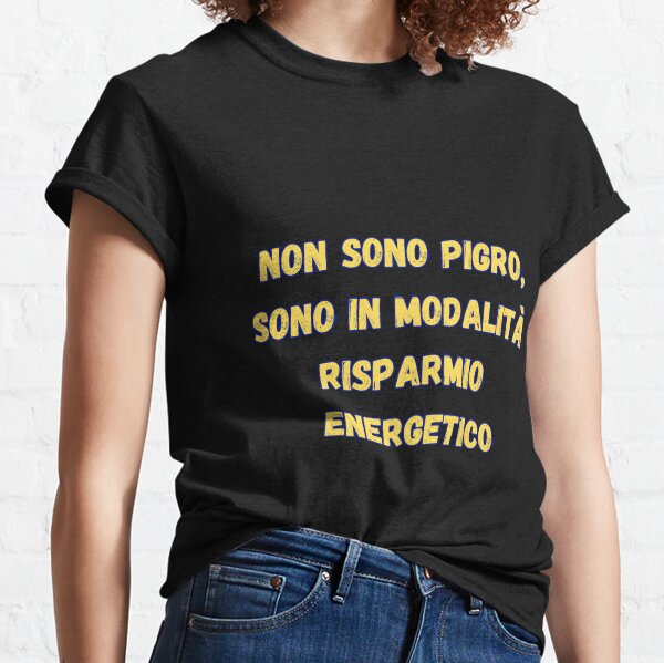 Donna Magliette Divertenti Palestra E Dieta. T-Shirt Frasi Scritte  Maglietta con Collo a V : : Moda