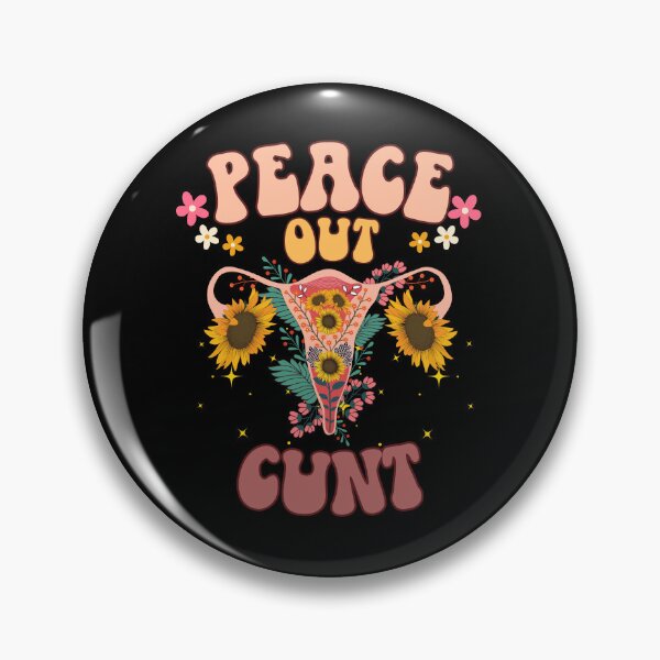 Item preview, Peace Out Uterus Funny Hysterectomy Support designed and sold by IntegrityDesign.