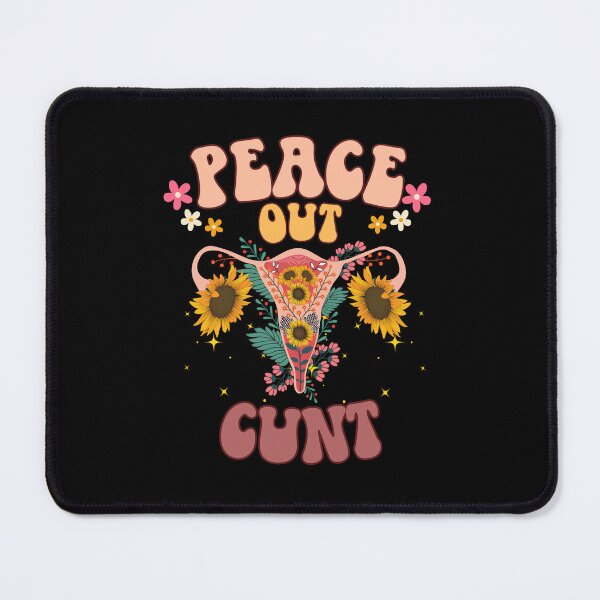 Item preview, Peace Out Uterus Funny Hysterectomy Support designed and sold by IntegrityDesign.