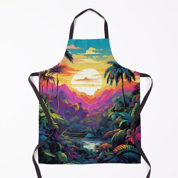 Item preview, A Pop Art Travel Print of the Amazon Rainforest - Brazil designed and sold by StudioRedKoala.