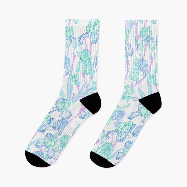Item preview,  Admired Iris Seafoam  designed and sold by Fabricatemyart.