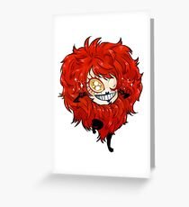 Psycho Jenny Greeting Card