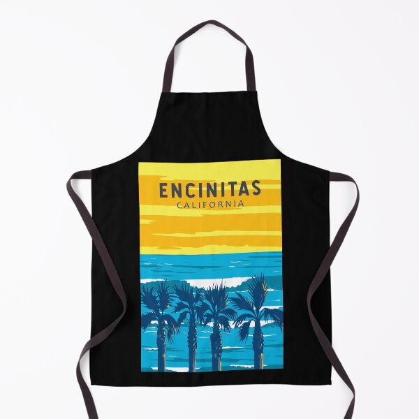 Item preview, Encinitas California Travel Art Vintage designed and sold by KrisSidDesigns.
