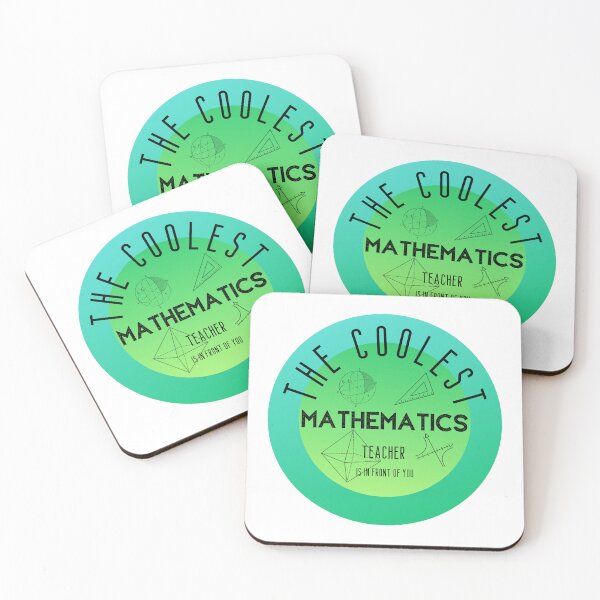 Item preview, The coolest mathematics teacher, Teacher Day designed and sold by ArtiDann.
