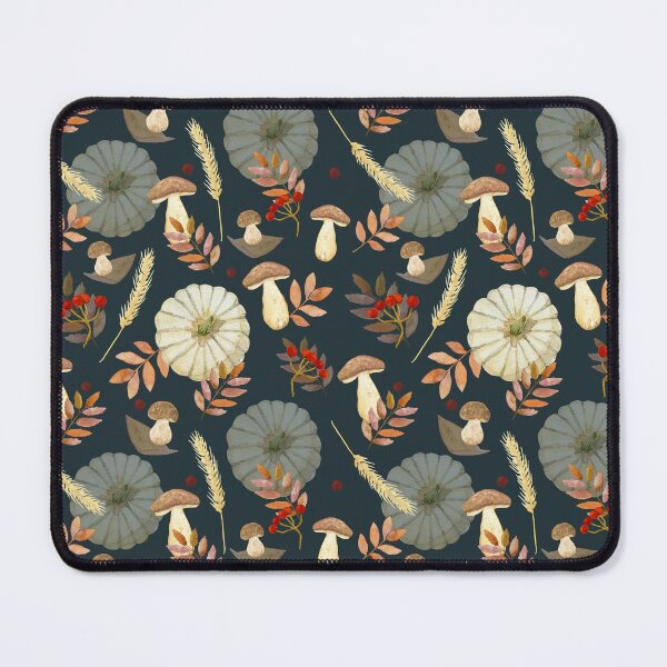 Item preview, Whimsical Mushroom and Pumpkin Autumn Seamless Pattern designed and sold by Acim0.