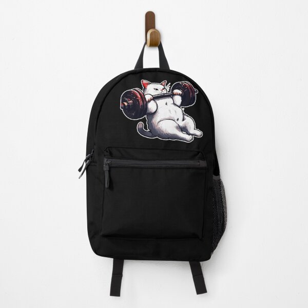 Item preview, Funny Kitten Cat Lifting Weights at the Gym Exercising designed and sold by RosmirStore.