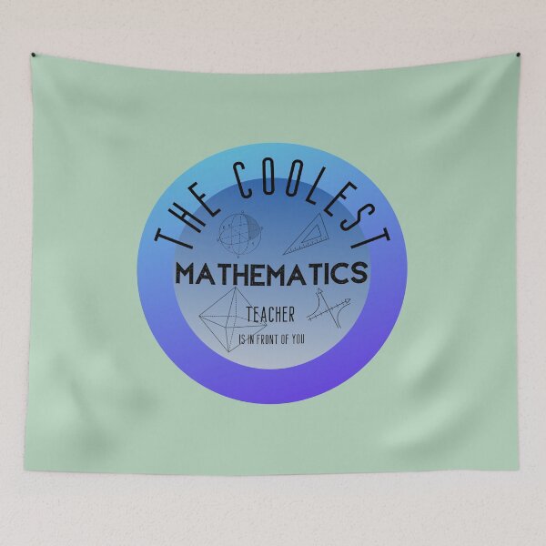 Item preview, The coolest mathematics teacher, Teacher Day designed and sold by ArtiDann.