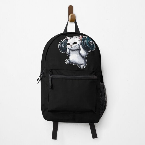 Item preview, Funny Kitten Cat Lifting Weights at the Gym Exercising designed and sold by RosmirStore.