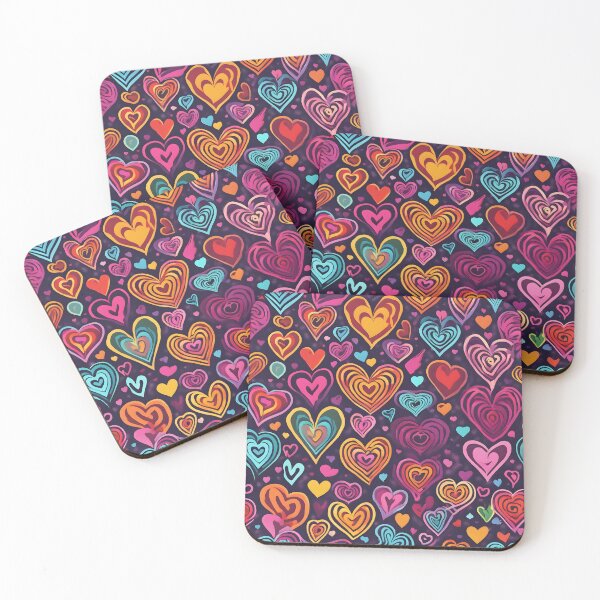 Item preview, Trippy Hearts designed and sold by Ac3k.