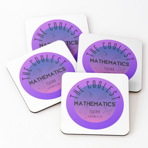 Item preview, The coolest mathematics teacher, Teacher Day designed and sold by ArtiDann.