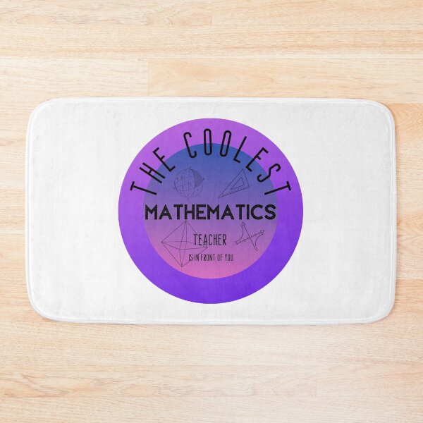 Item preview, The coolest mathematics teacher, Teacher Day designed and sold by ArtiDann.