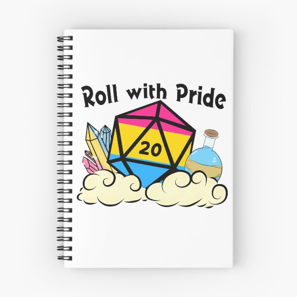 Item preview, Roll with Pride - Pansexual  designed and sold by GeekySpooks.