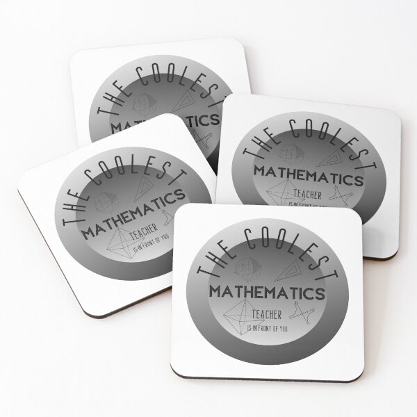 Item preview, The coolest mathematics teacher, Teacher Day designed and sold by ArtiDann.