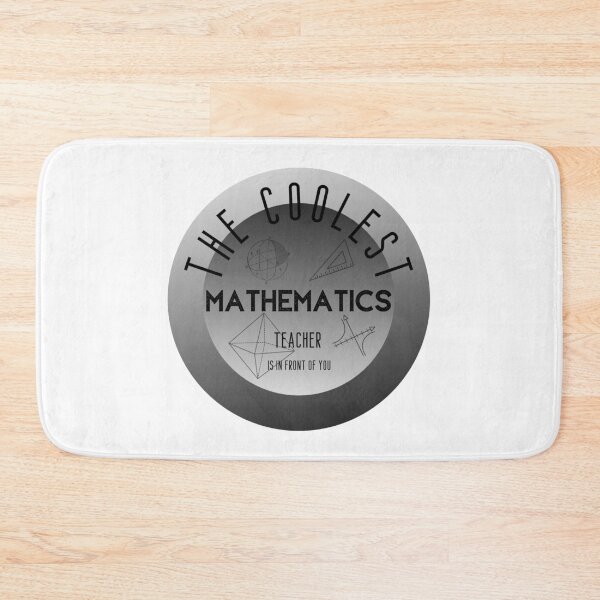 Item preview, The coolest mathematics teacher, Teacher Day designed and sold by ArtiDann.