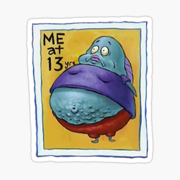 Yo a los 13 Pegatina