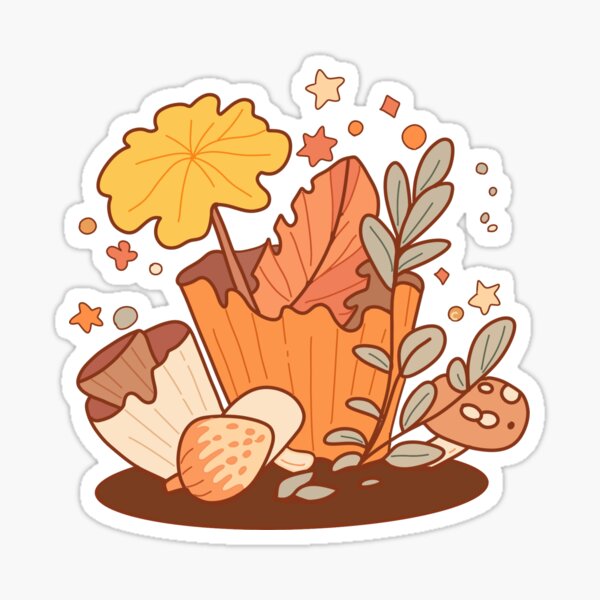 Cozy Autumn Cottagecore Stickers Stickers for (2149525)