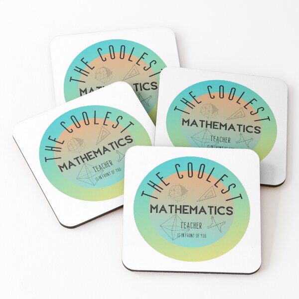 Item preview, The coolest mathematics teacher, Teacher Day designed and sold by ArtiDann.