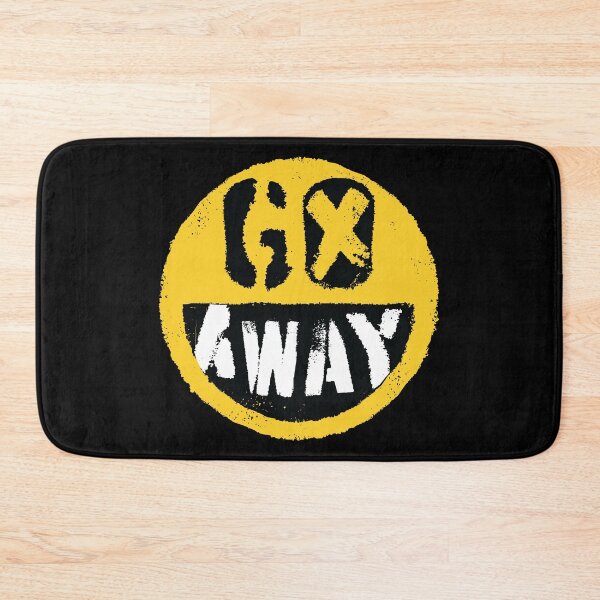 Item preview, Antisocial 'Go Away' Emoji Design | Funny Un Happy Face Illustration designed and sold by pelagio.