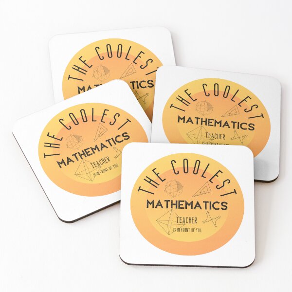 Item preview, The coolest mathematics teacher, Teacher Day designed and sold by ArtiDann.