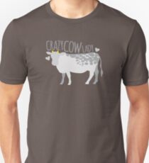 Camiseta ajustada Señora vaca loca