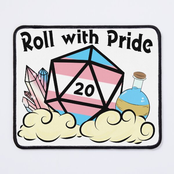 Item preview, Roll with Pride - Transexual designed and sold by GeekySpooks.