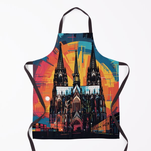 Item preview, A Pop Art Travel Print of Kölner Dom - Deutschland designed and sold by StudioRedKoala.