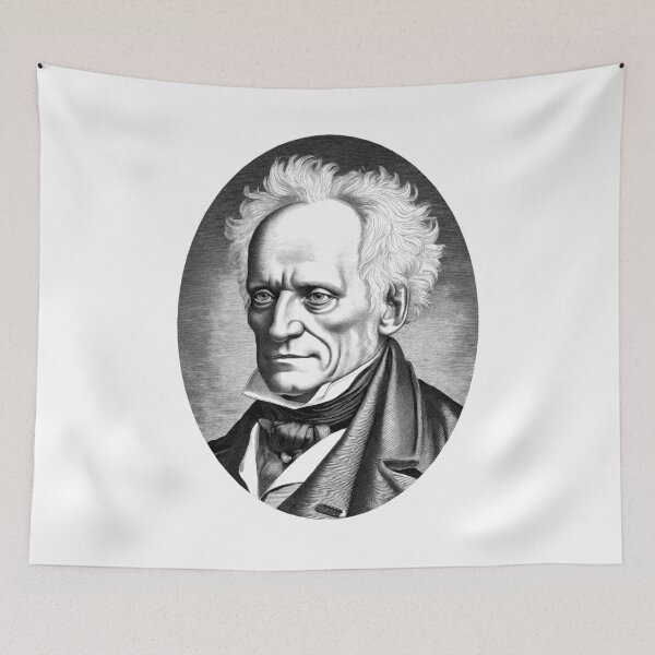 Item preview, Arthur Schopenhauer (1788–1860) designed and sold by NTGUILTY.