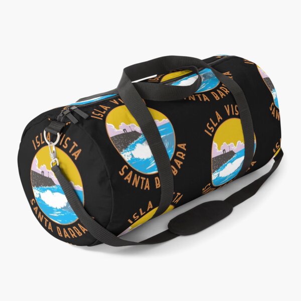 Artikelvorschau, Isla Vista Kalifornien Retro Distressed Circle entworfen und verkauft von KrisSidDesigns.