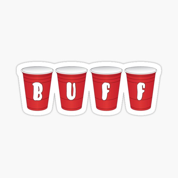 Little Orange Solo Cups Set Sticker for Sale by ahp00