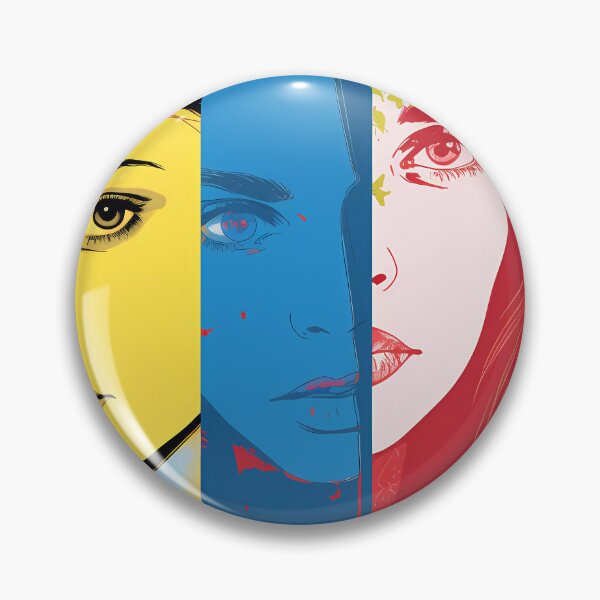 Item preview, "Heroines in Pixels: Comic-Bookesque Portraits" designed and sold by Art-Vortex-fr.