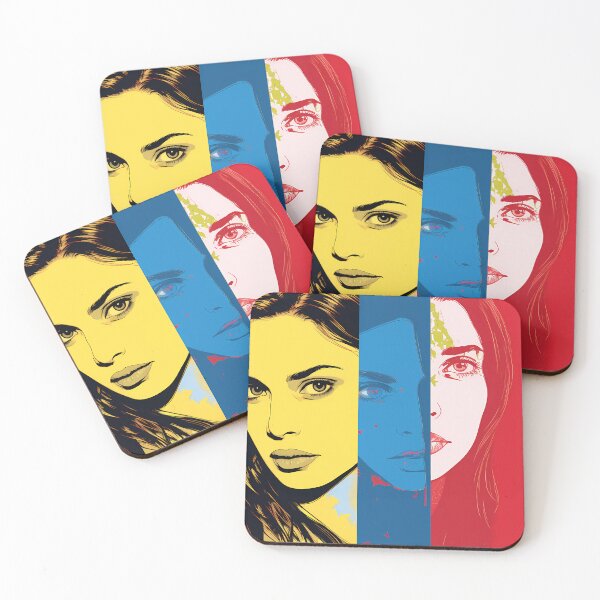 Item preview, "Heroines in Pixels: Comic-Bookesque Portraits" designed and sold by Art-Vortex-fr.