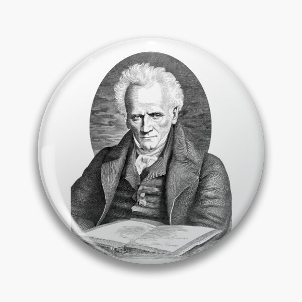 Item preview, Portrait of Arthur Schopenhauer designed and sold by NTGUILTY.