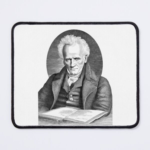 Item preview, Portrait of Arthur Schopenhauer designed and sold by NTGUILTY.