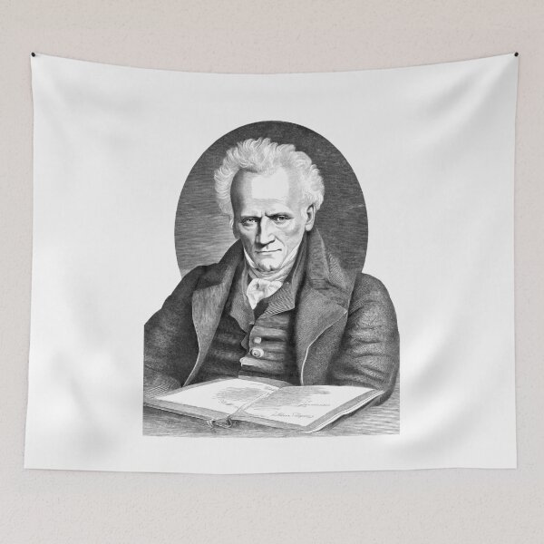 Item preview, Portrait of Arthur Schopenhauer designed and sold by NTGUILTY.